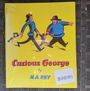 Brand new Curious George by H.A. Rey book lot - 4 books